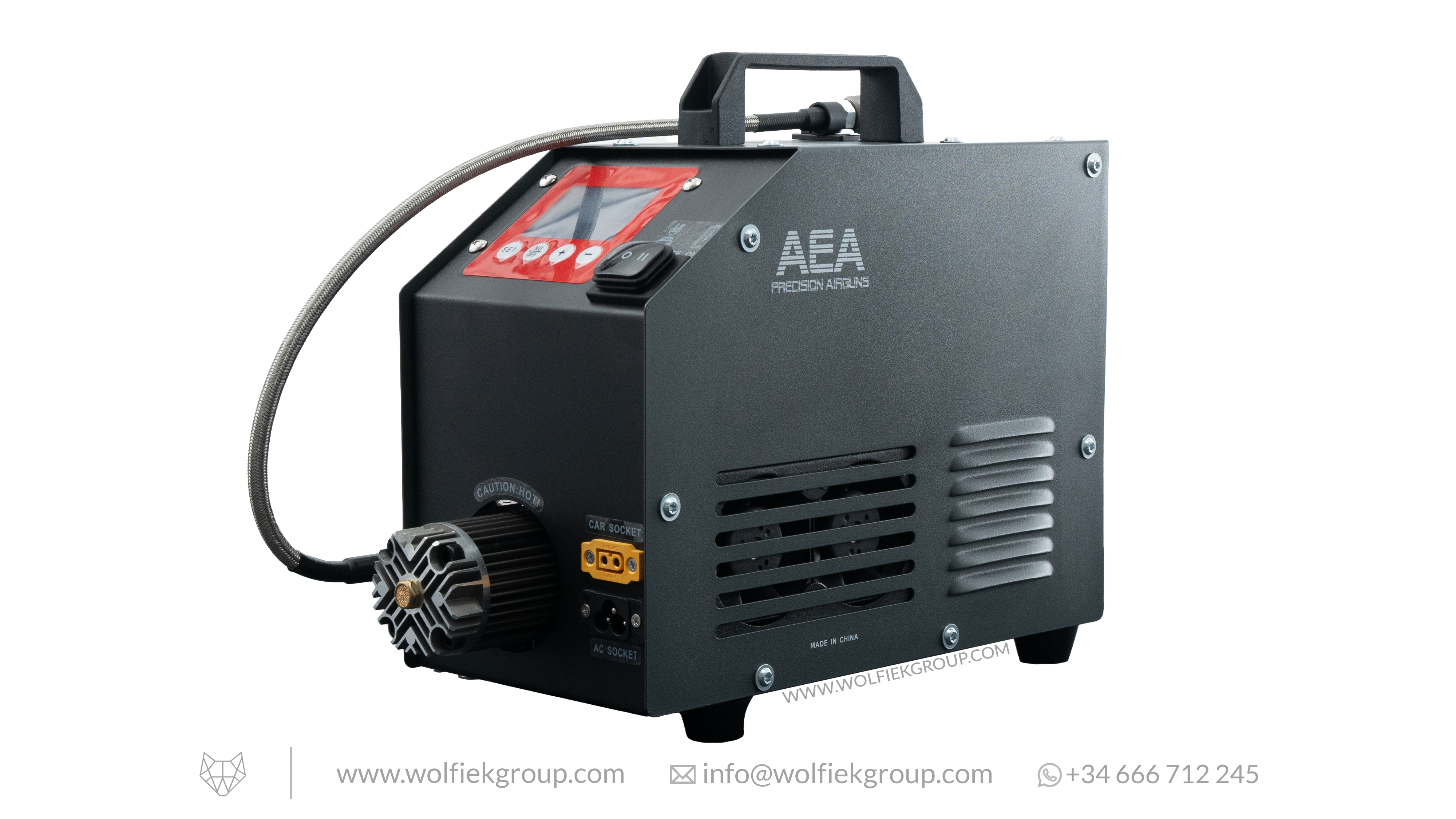 AEA Airguns 480 BAR/7000 PSI Air Compressor (With Inline Drying Filter)