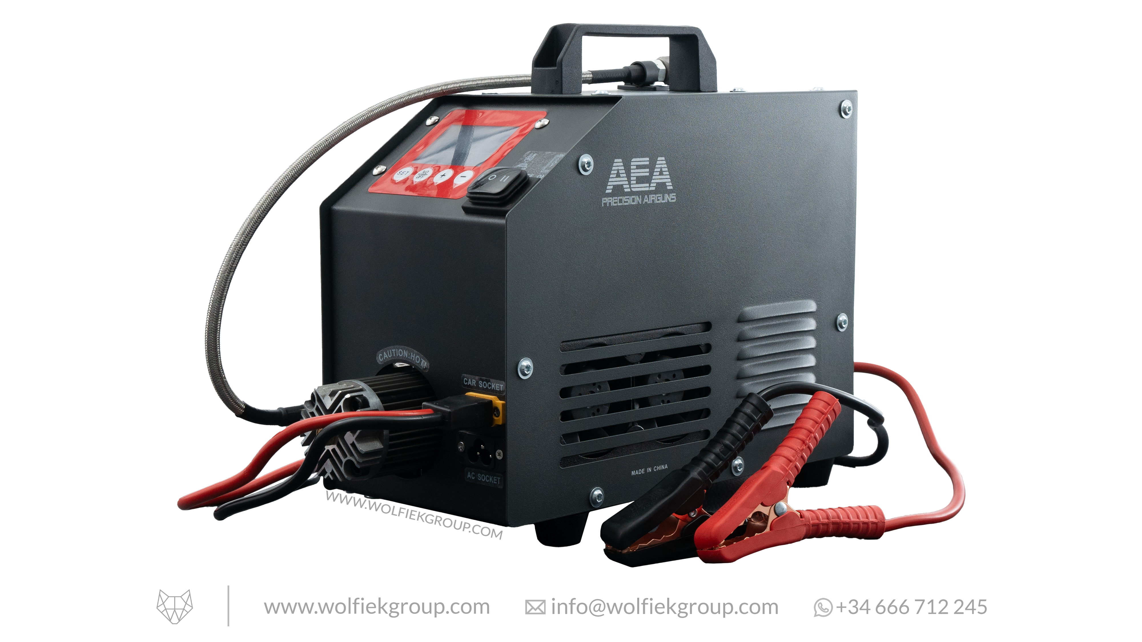 AEA Airguns 480 BAR/7000 PSI Air Compressor (With Inline Drying Filter)