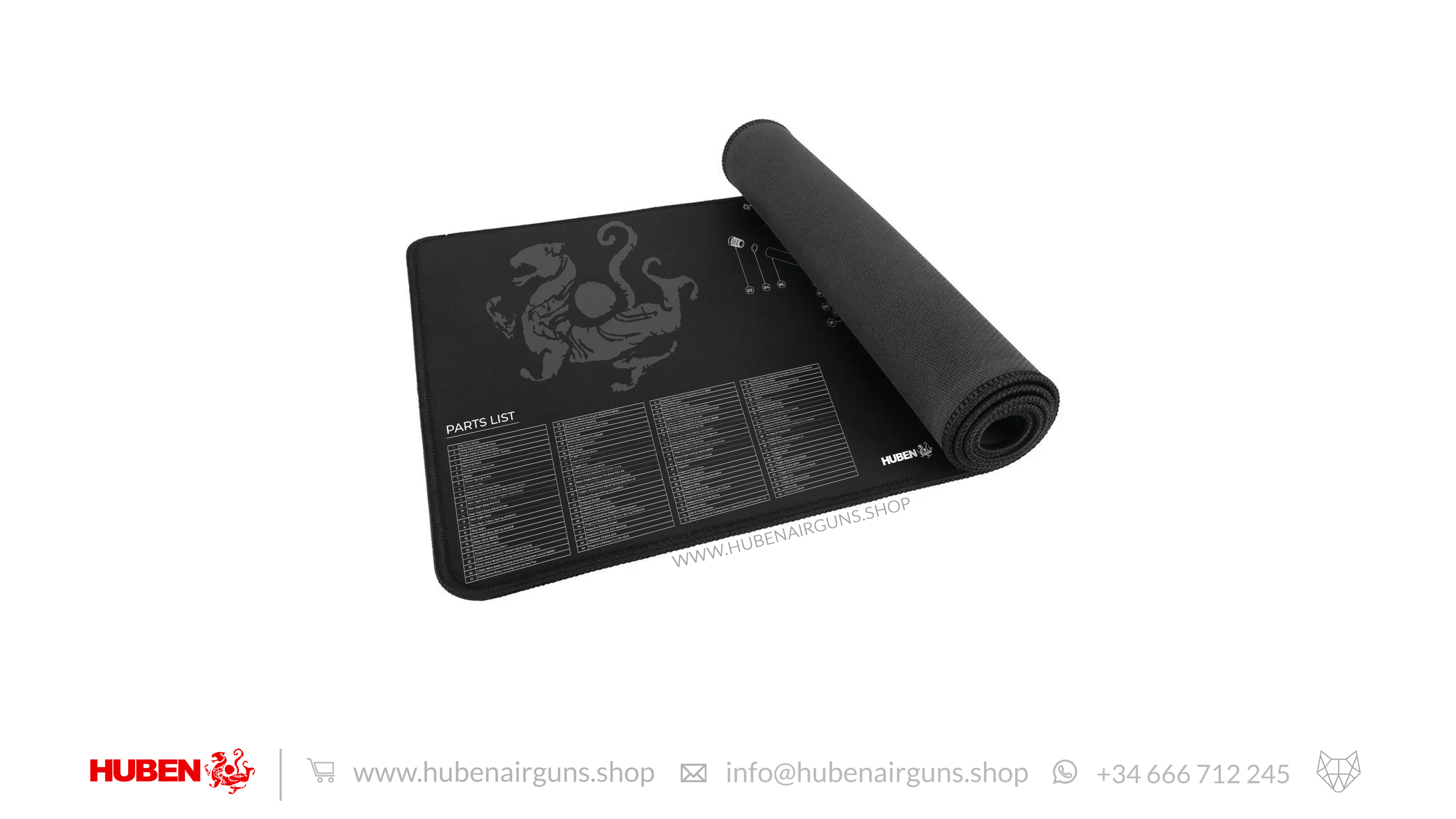 HUBEN GK1 WORKING MAT